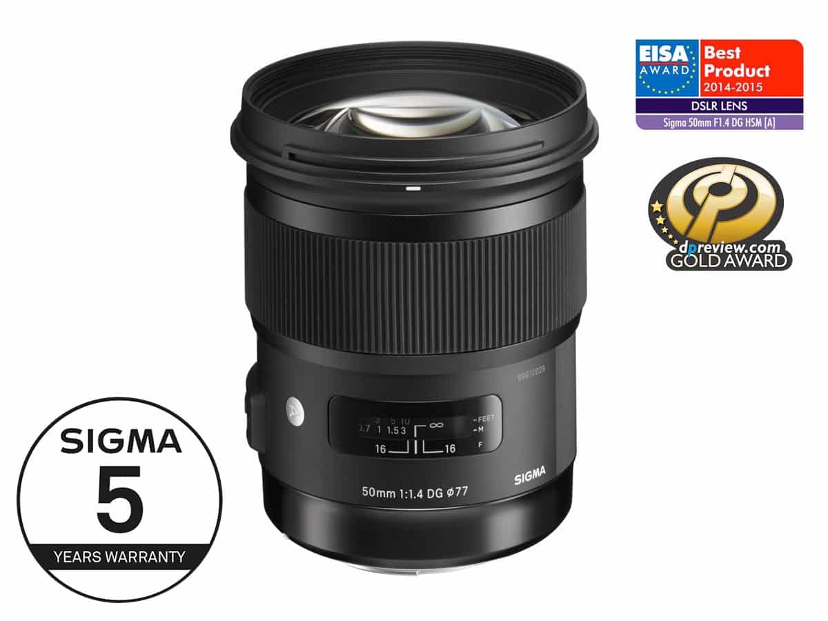 Sigma 50mm F1.4 EX DG HSM | Art – Canon