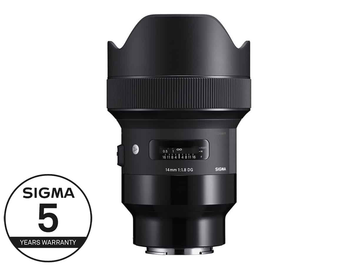 Sigma 14mm F1.8 DG HSM | Art – Sony FE