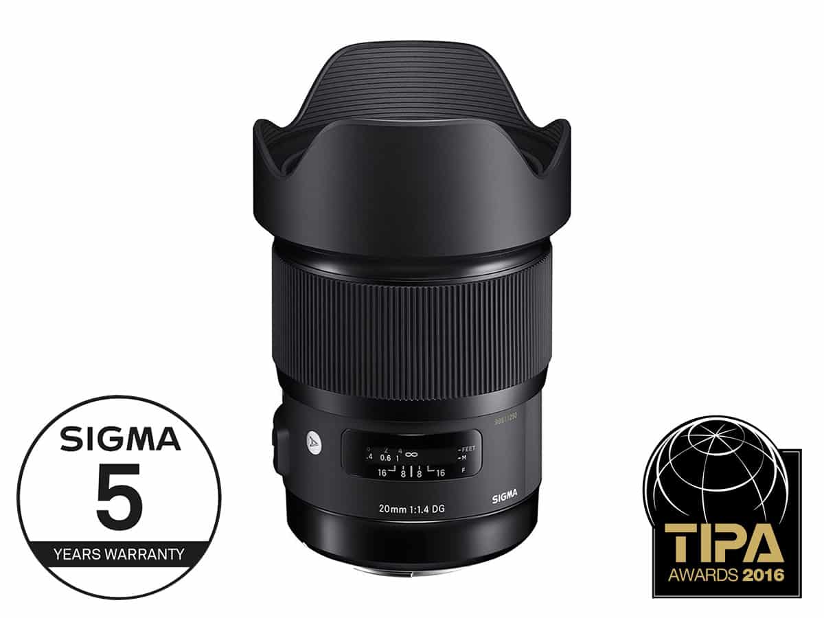 Sigma 20mm F1.4 DG HSM | Art – Nikon