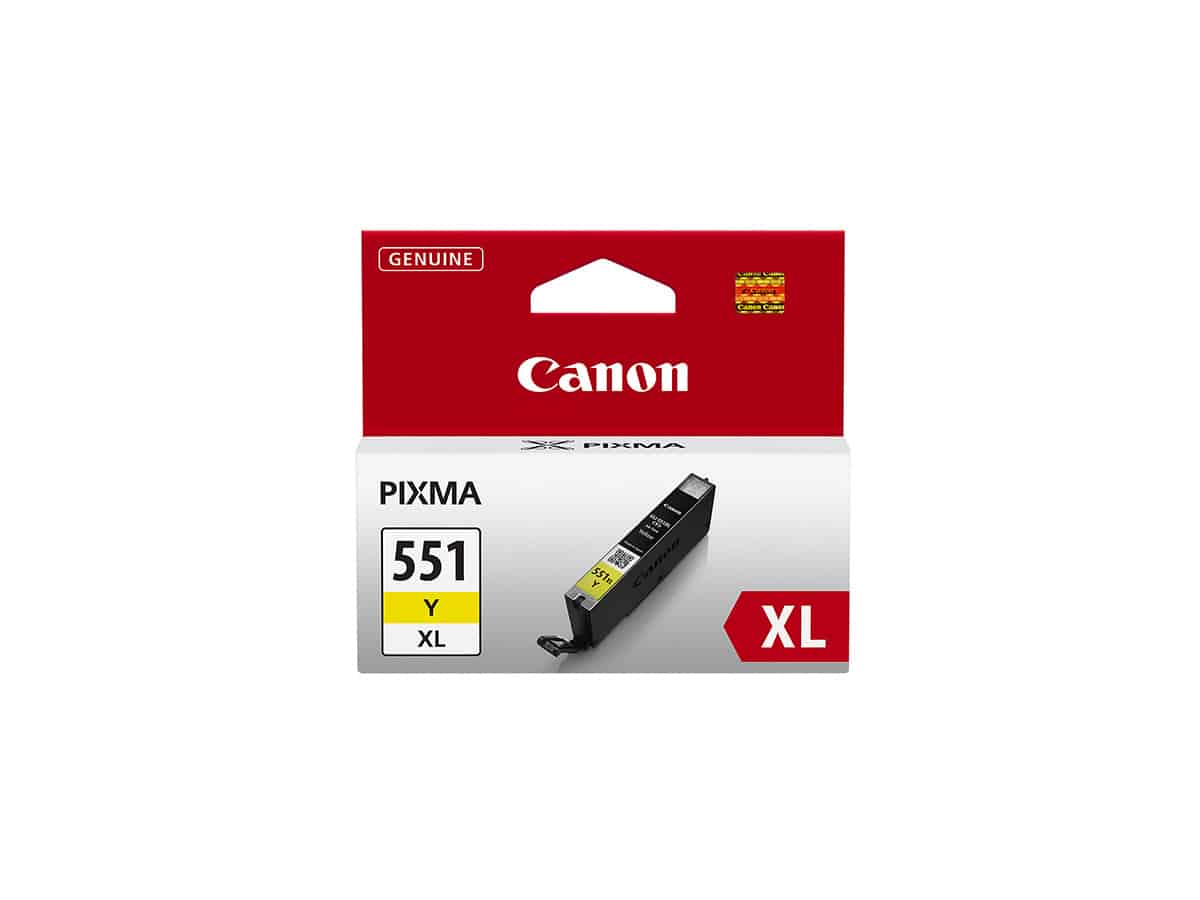 Canon CLI-551Y XL Yellow – värikasetti