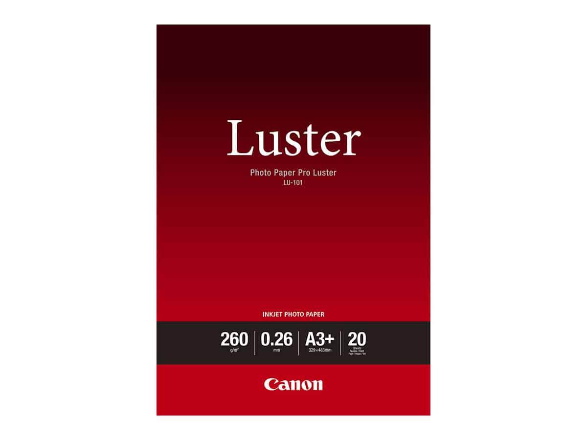 Canon LU-101 Pro Luster 260g (A3+/20kpl) – Tulostuspaperi