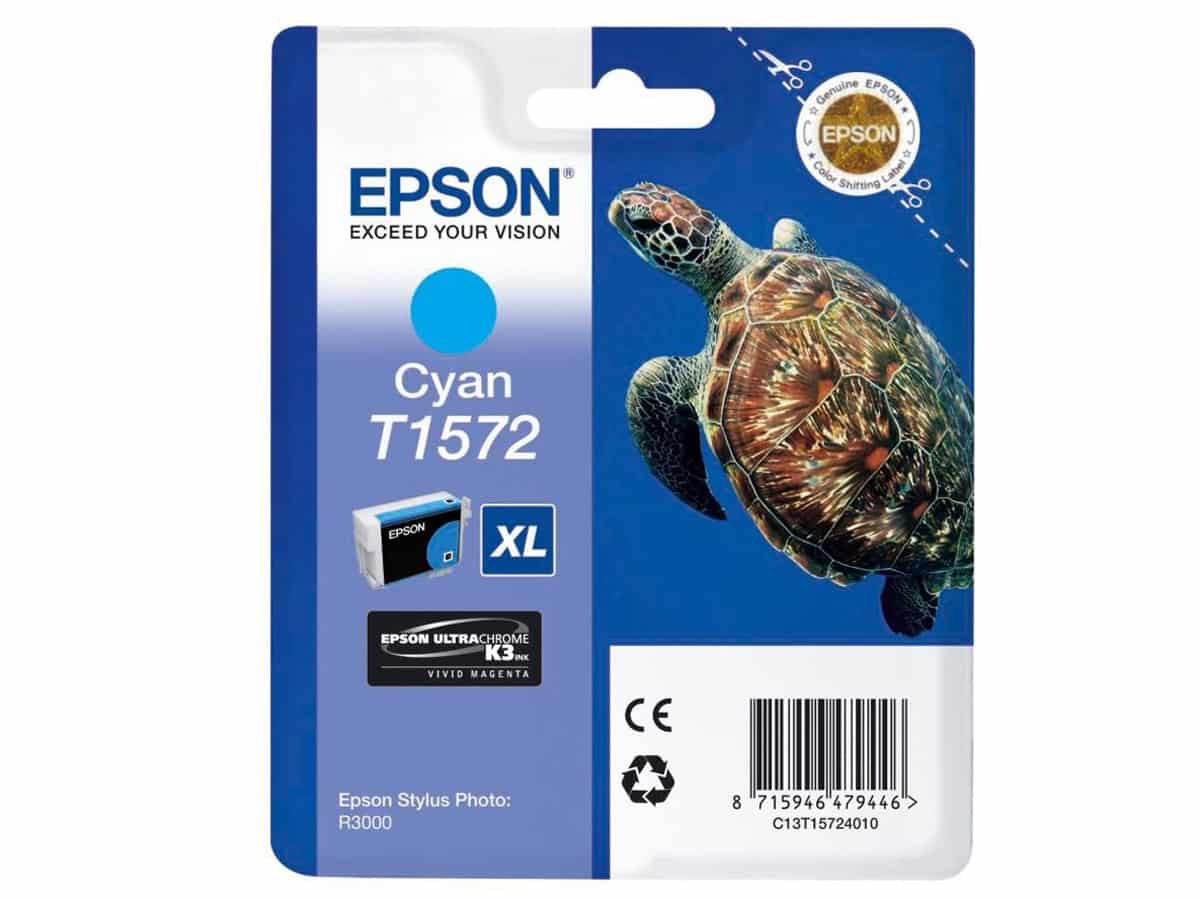 Epson T1572 Cyan (R3000) – värikasetti