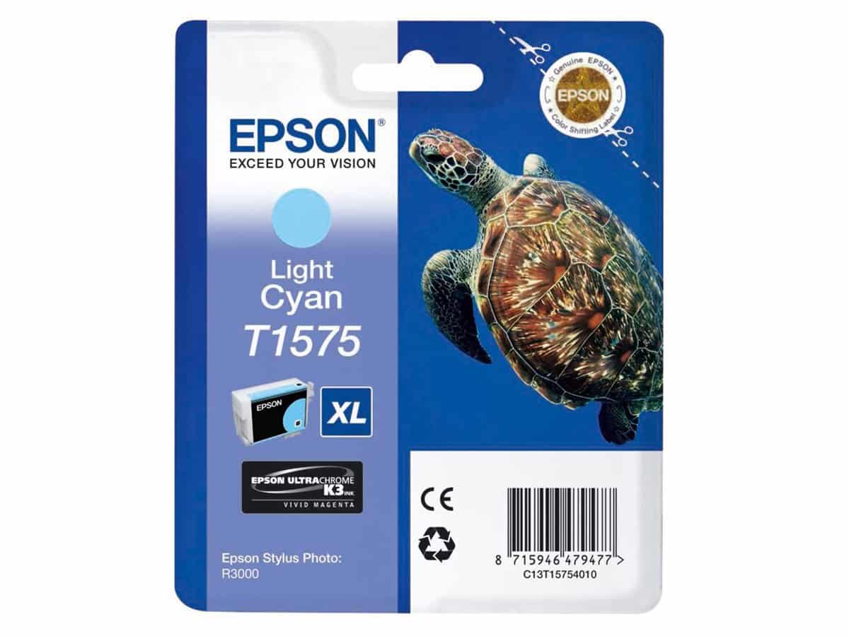Epson T1575 Light Cyan (R3000) – värikasetti