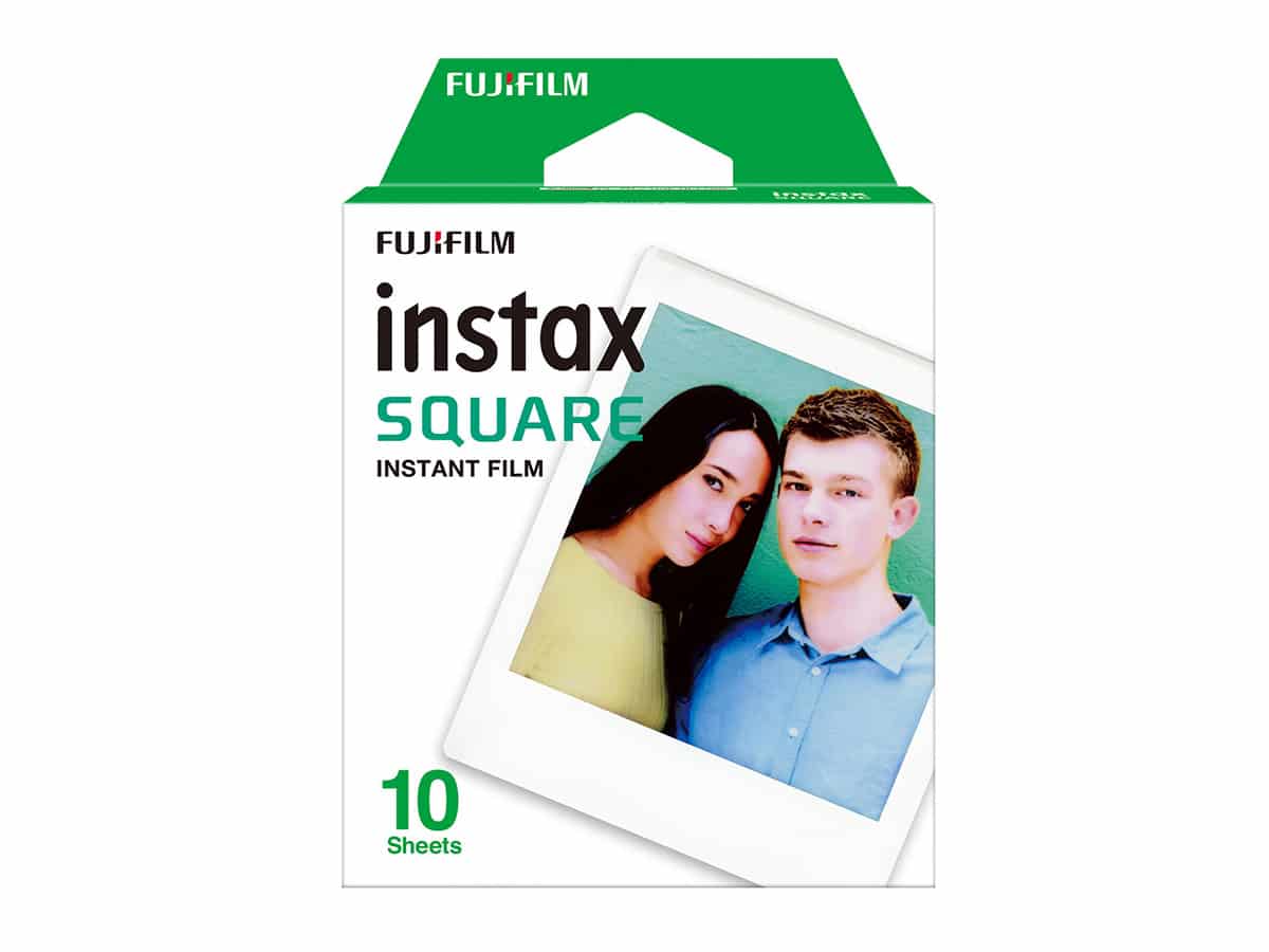 Fujifilm Instax SQUARE (10kpl), valkoinen reunus – Instax Square filmi