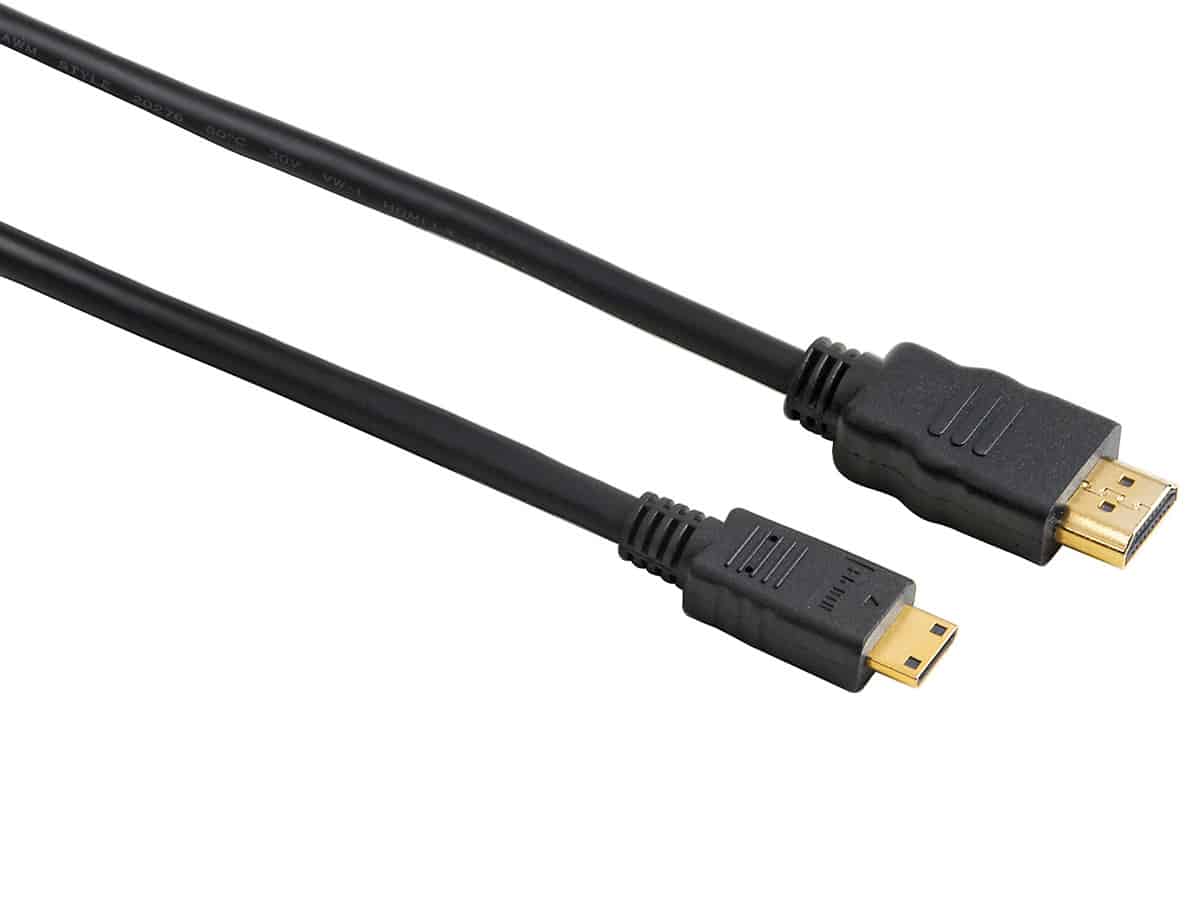 Hama HDMI A – HDMI C (mini)  0,5m – HDMI-kaapeli