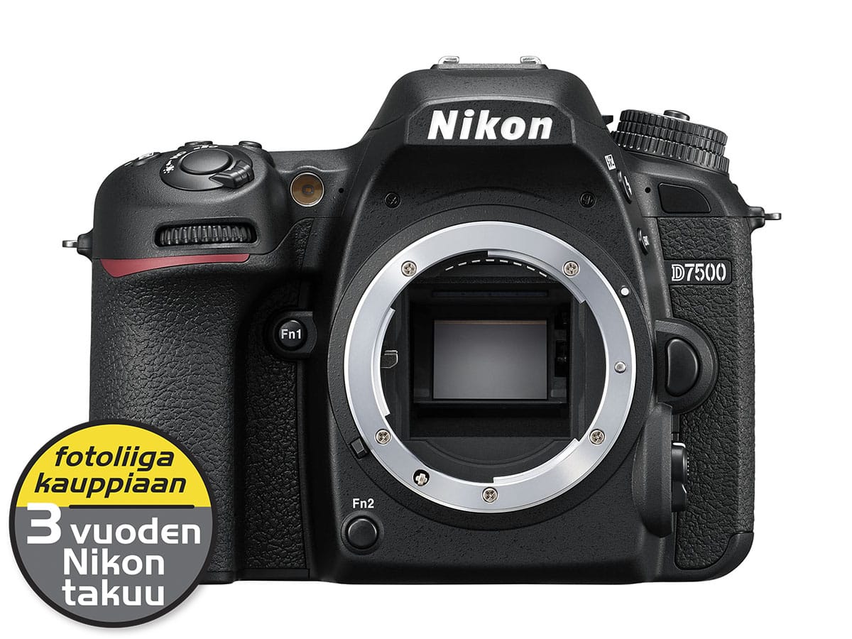 Nikon D7500 – järjestelmäkamera runko