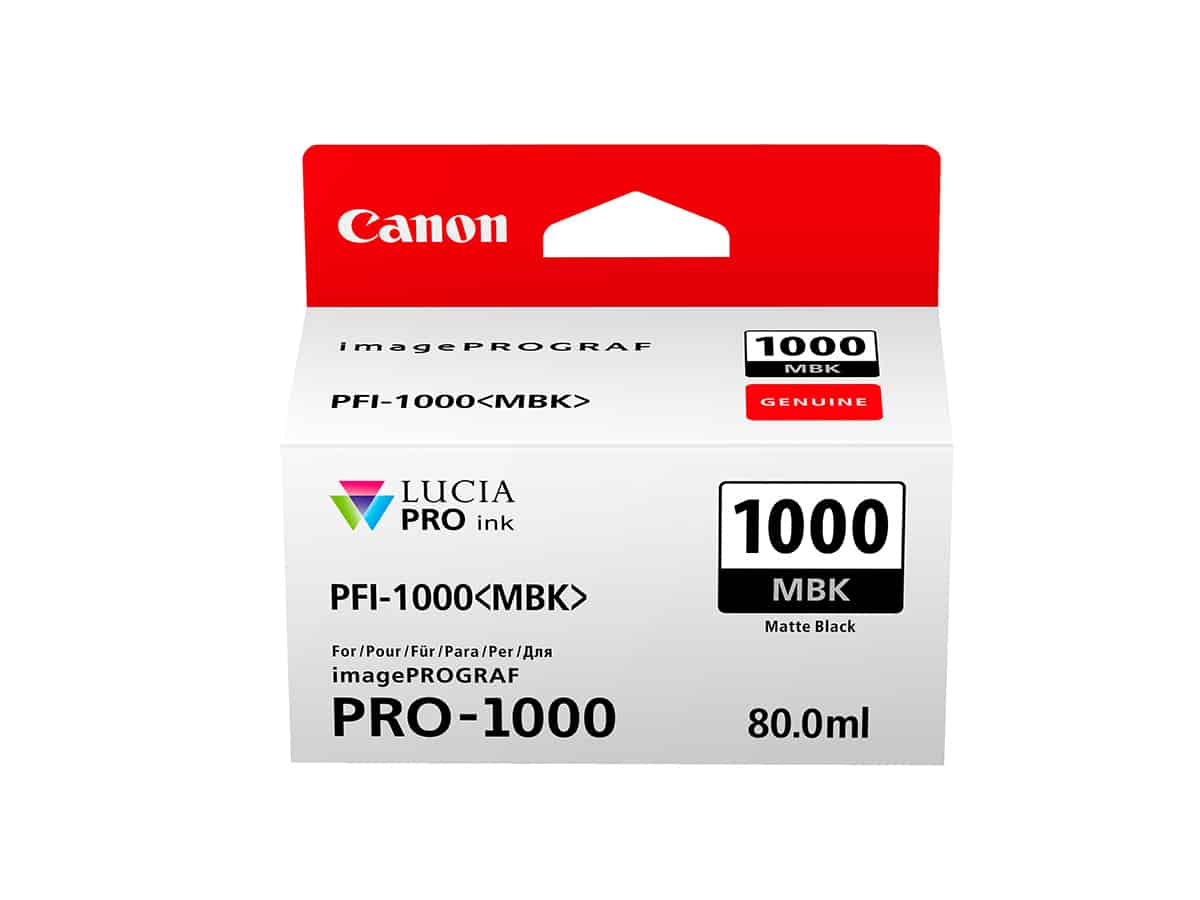 Canon PFI-1000MBK Matte Black – värikasetti