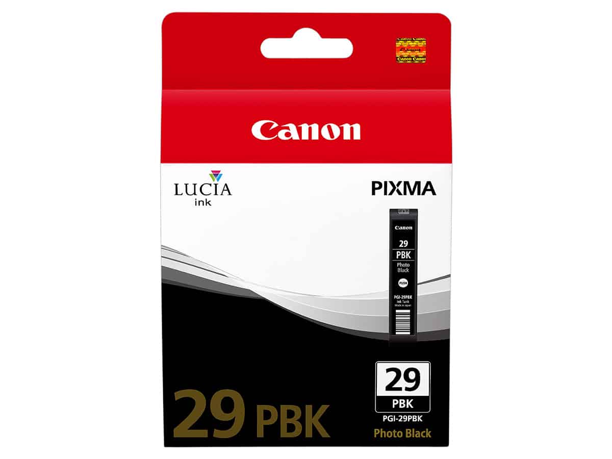 Canon PGI-29PBK Photo Black – värikasetti