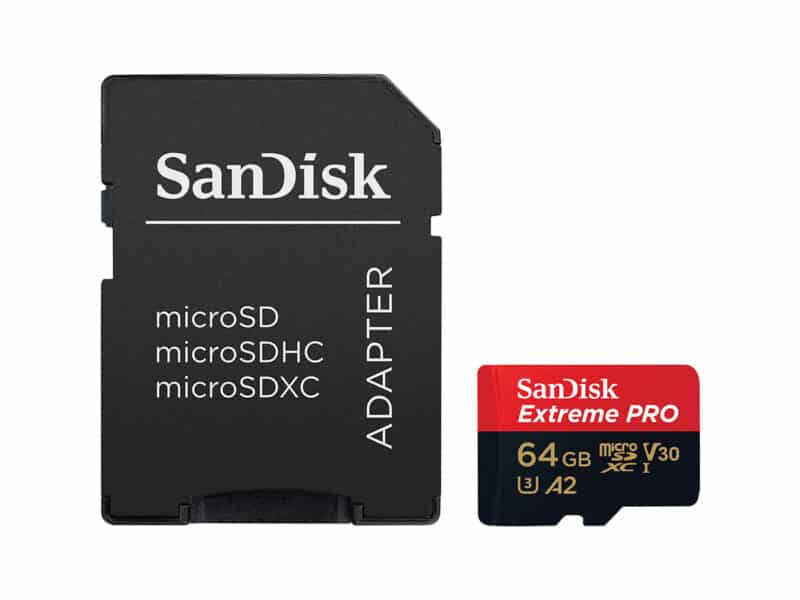 SanDisk 64GB MicroSDXC Extreme PRO