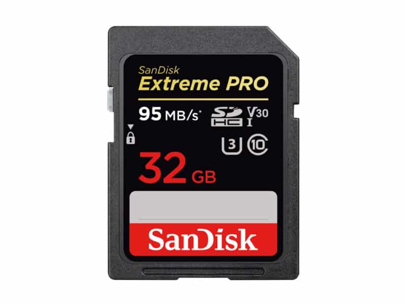 SanDisk 32GB SDHC Extreme PRO