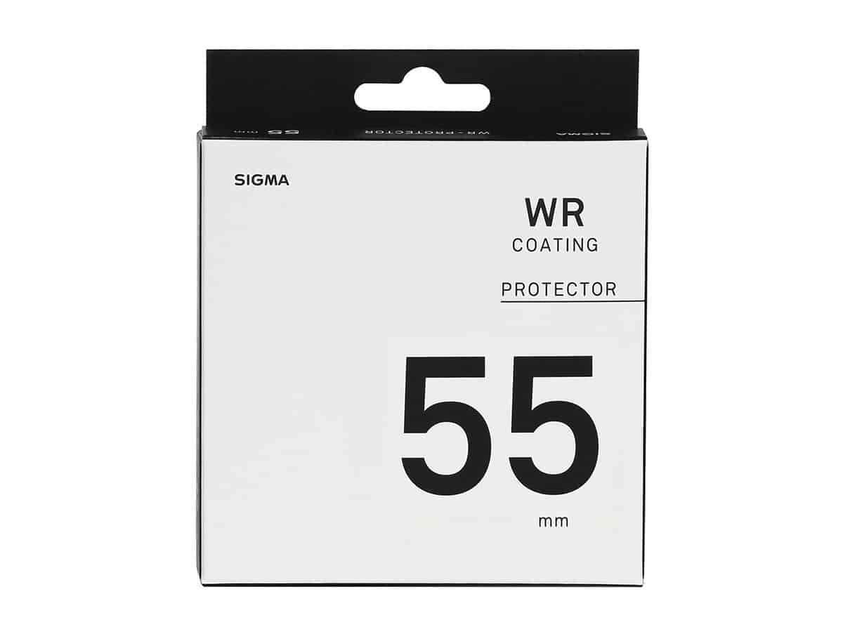 Sigma 55mm WR protector – suodin