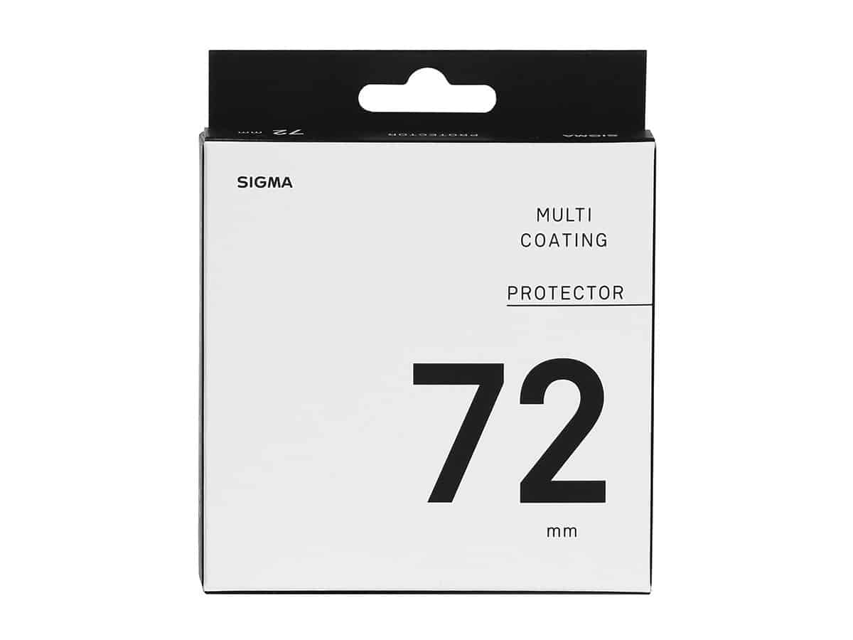 Sigma 72mm protector – suodin