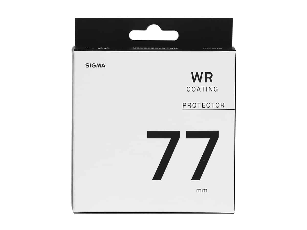 Sigma 77mm WR protector – suodin