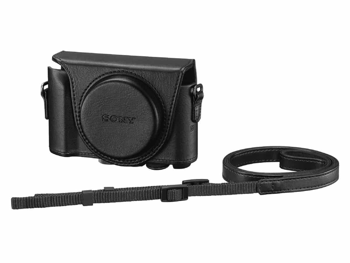 Sony LCJ-HWA (HX90V/WX500), musta – laukku