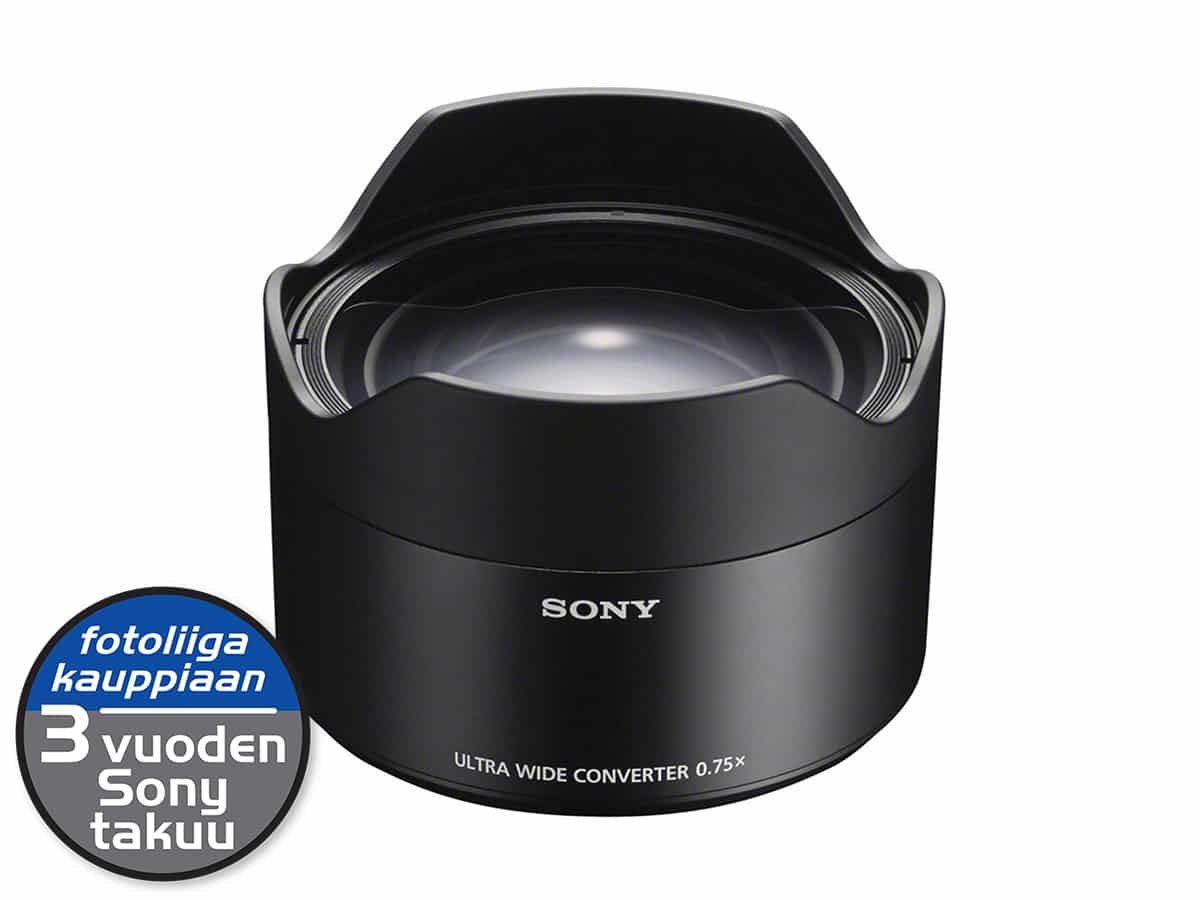 Sony SEL075UWC – Ultralaajakulmalisäke