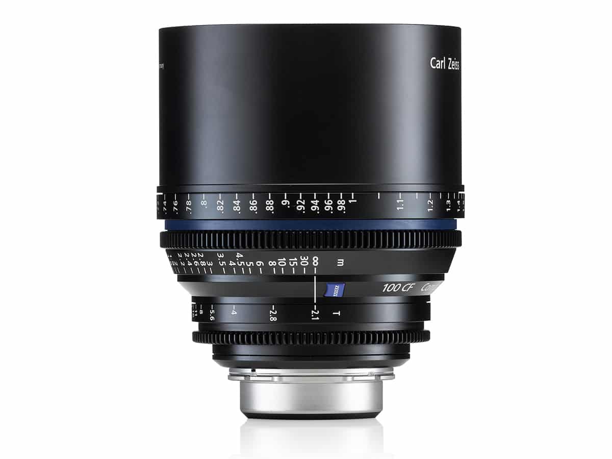 Zeiss Cinema Compact Prime (CP.2) 100mm T2.1 CF – E/FE-mount