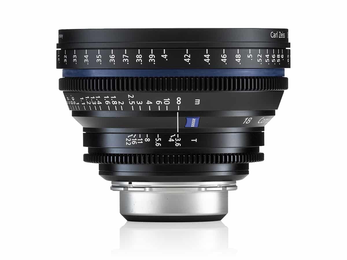 Zeiss Cinema Compact Prime (CP.2) 18mm T3.6 – PL-mount