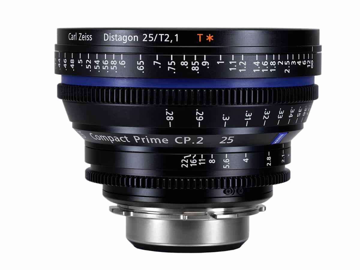 Zeiss Cinema Compact Prime (CP.2) 25mm T2.1 – PL-mount