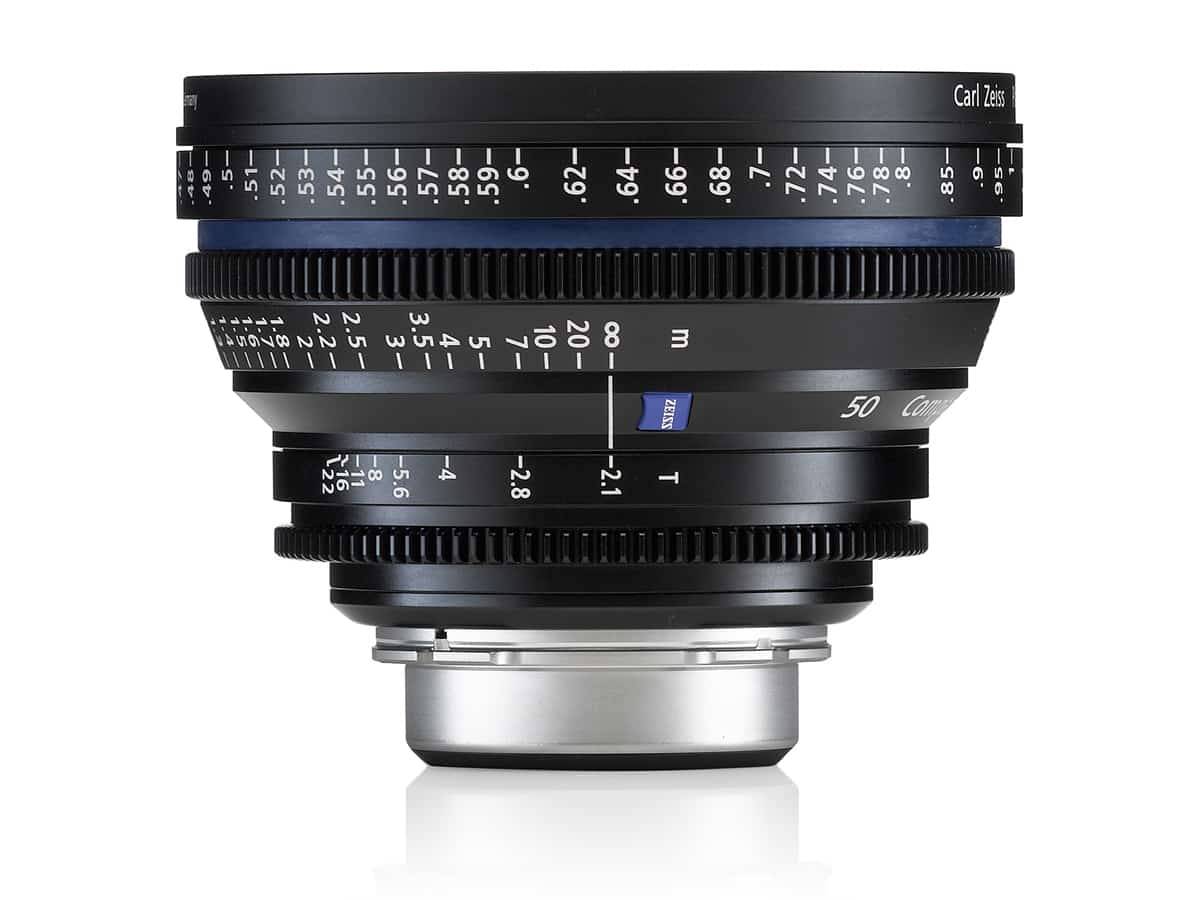 Zeiss Cinema Compact Prime (CP.2) 50mm T2.1 – PL-mount