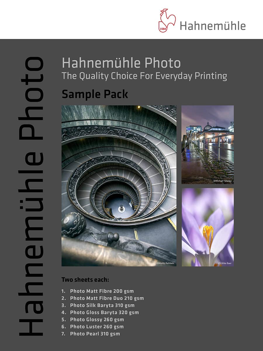 Hahnemühle Photo Sample Pack (A3+)
