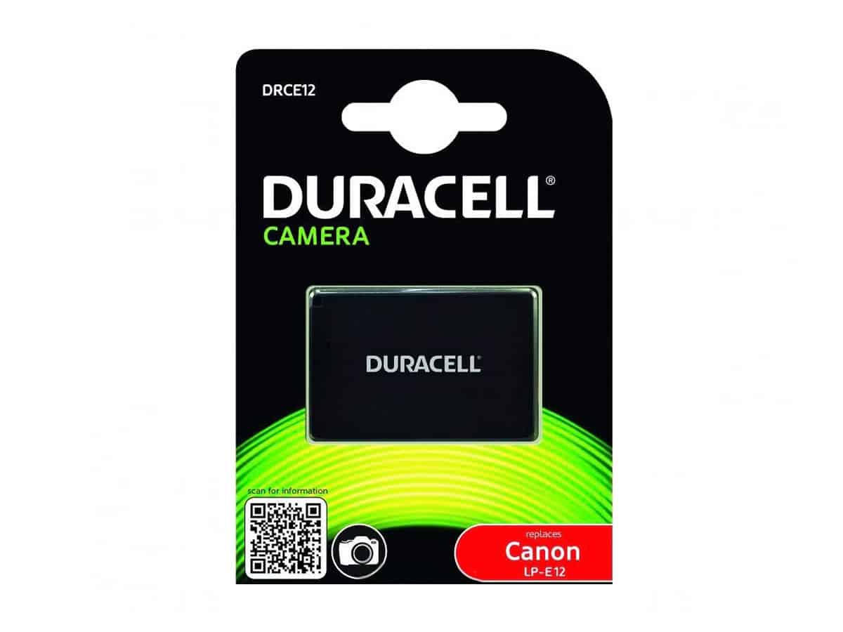 Duracell DRCE12 (Canon LP-E12) – akku