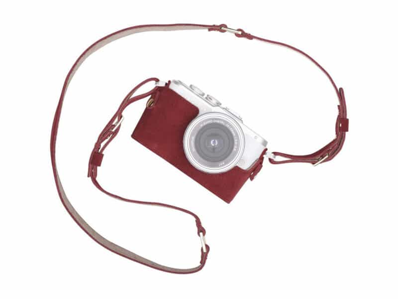 Olympus Leather Collection Camera Outfit, Burgundy Temptations