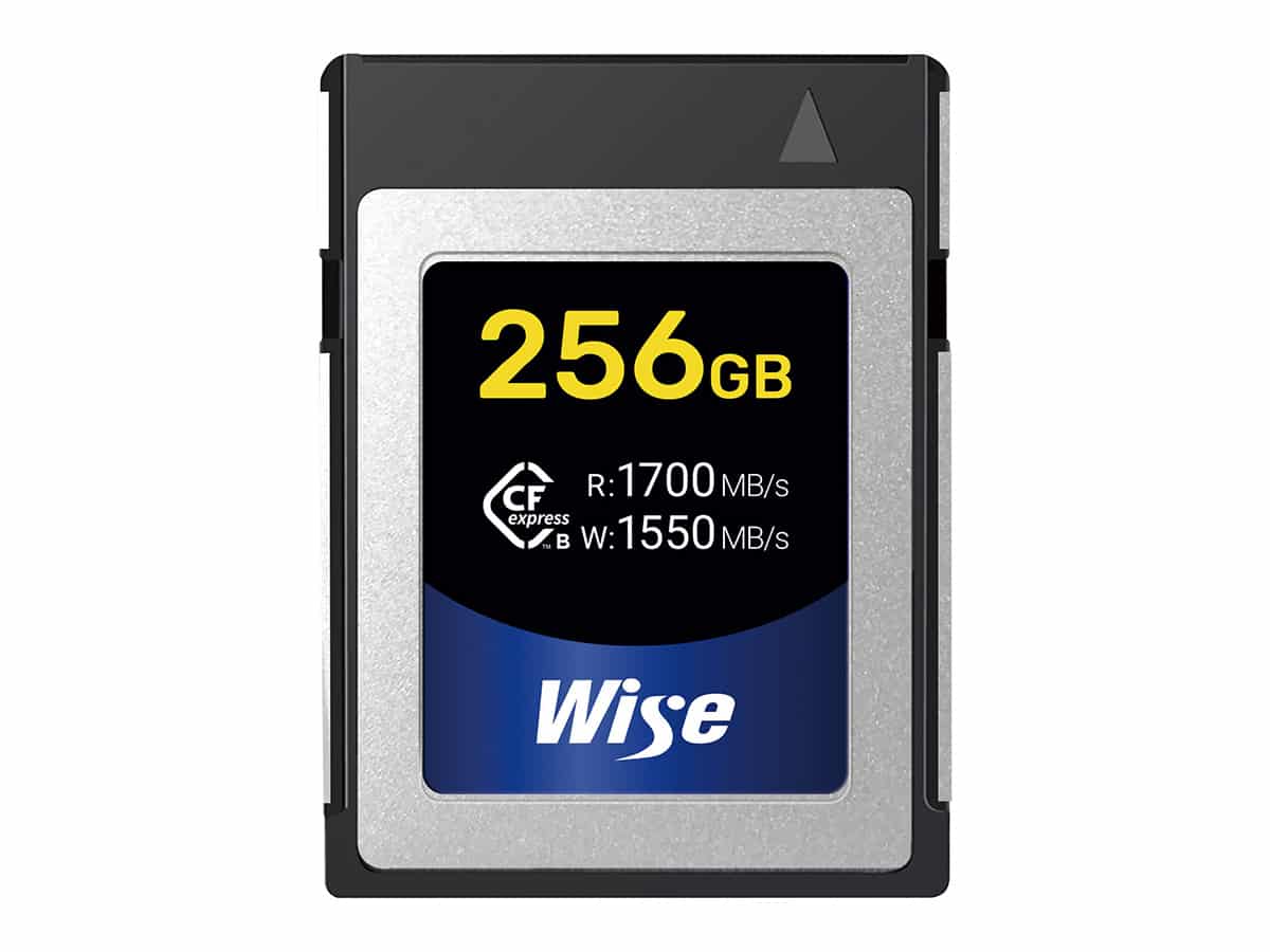 Wise 256GB CFexpress, Type B (1700MB/s) – muistikortti