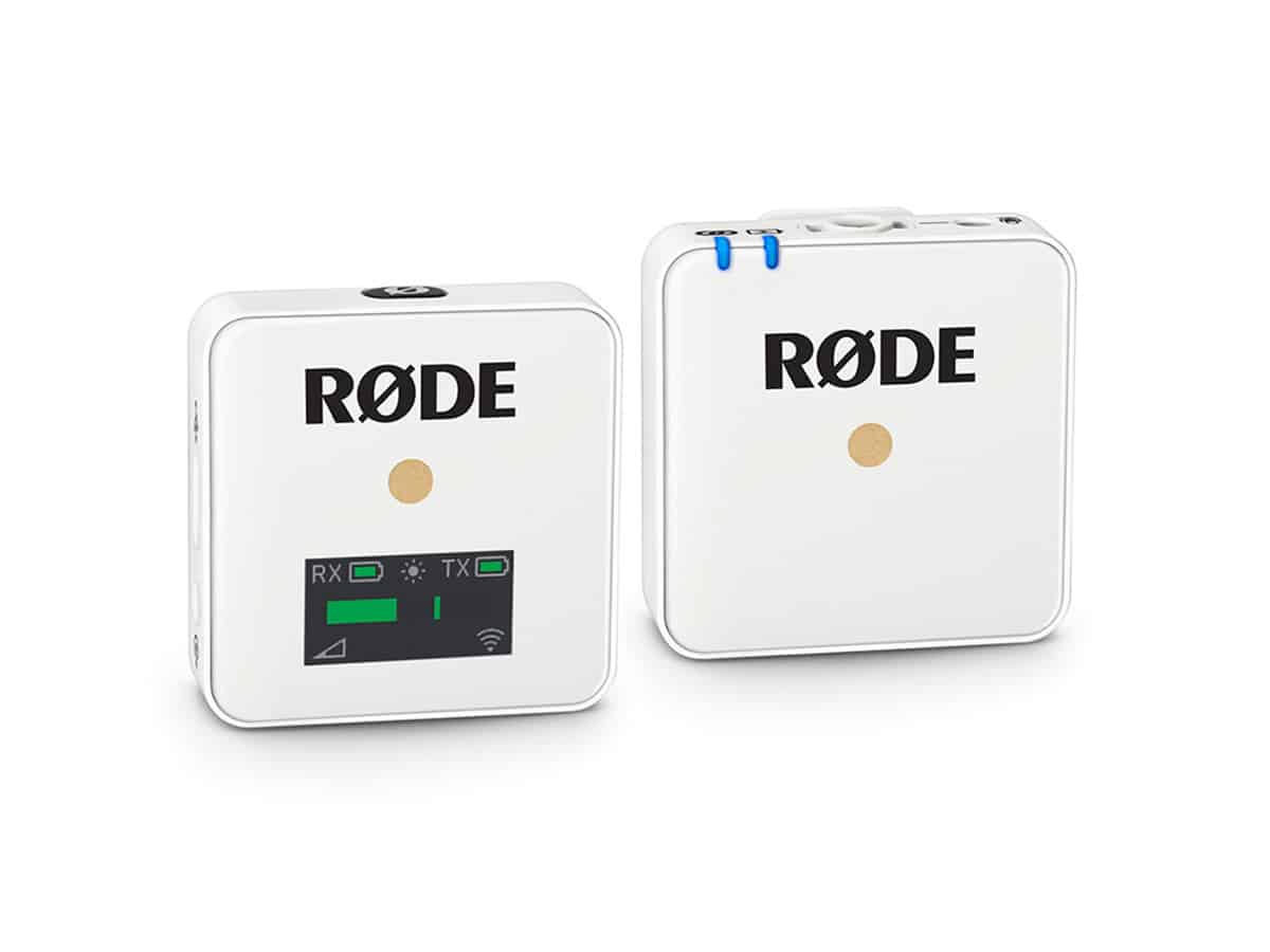 Røde Wireless GO, valkoinen – langatonmikrofonijärjestelmä