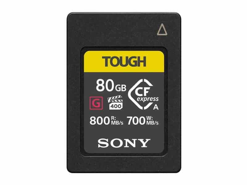 Sony 80GB CFexpress, Type A