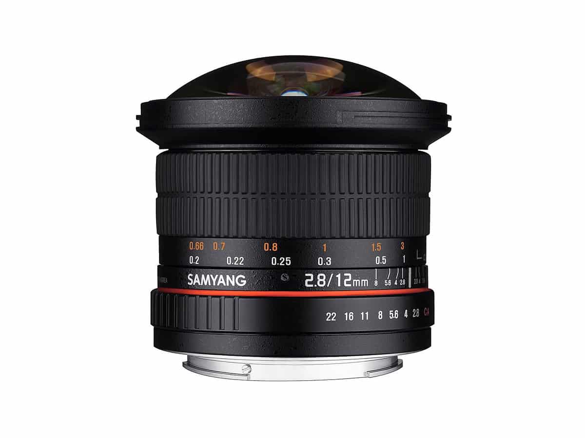 Samyang 12mm F2.8 ED AS NCS Fish-Eye – Canon EF