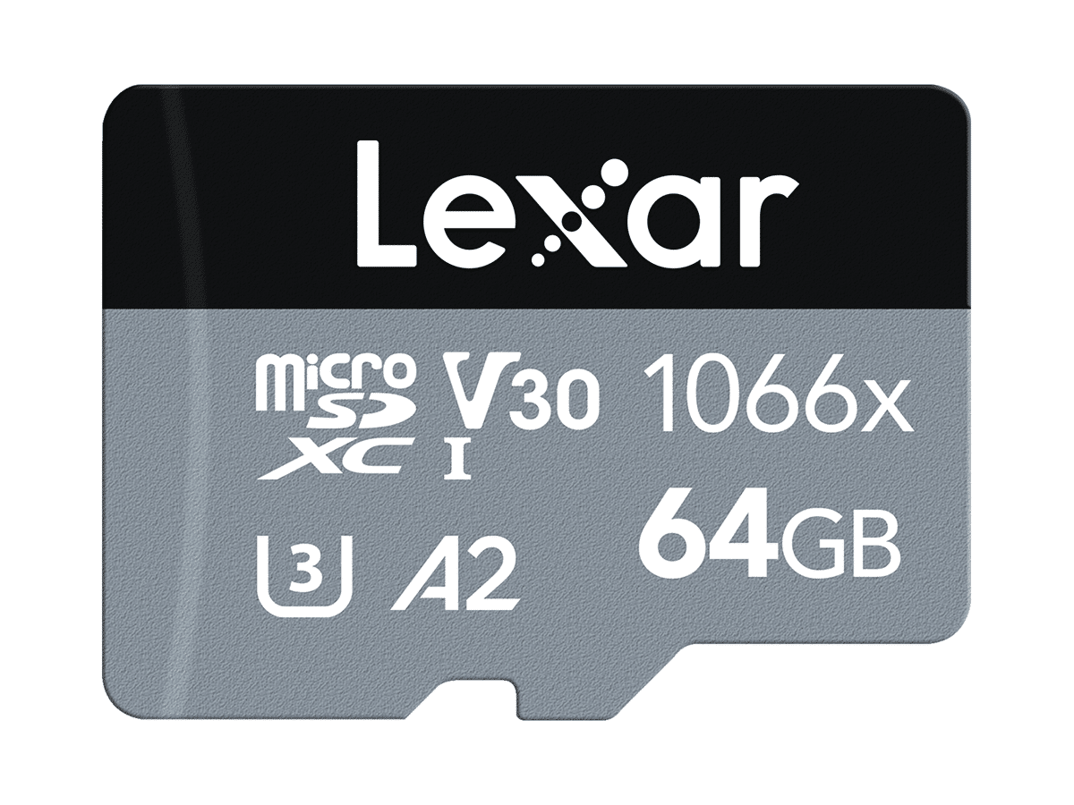 Lexar 64GB Professional 1066x microSDXC