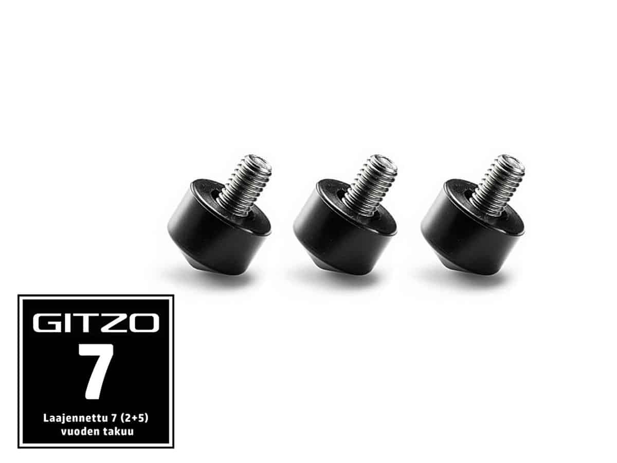 Gitzo GSF25 Rubber Foot 25mm (3kpl) – kumitassut