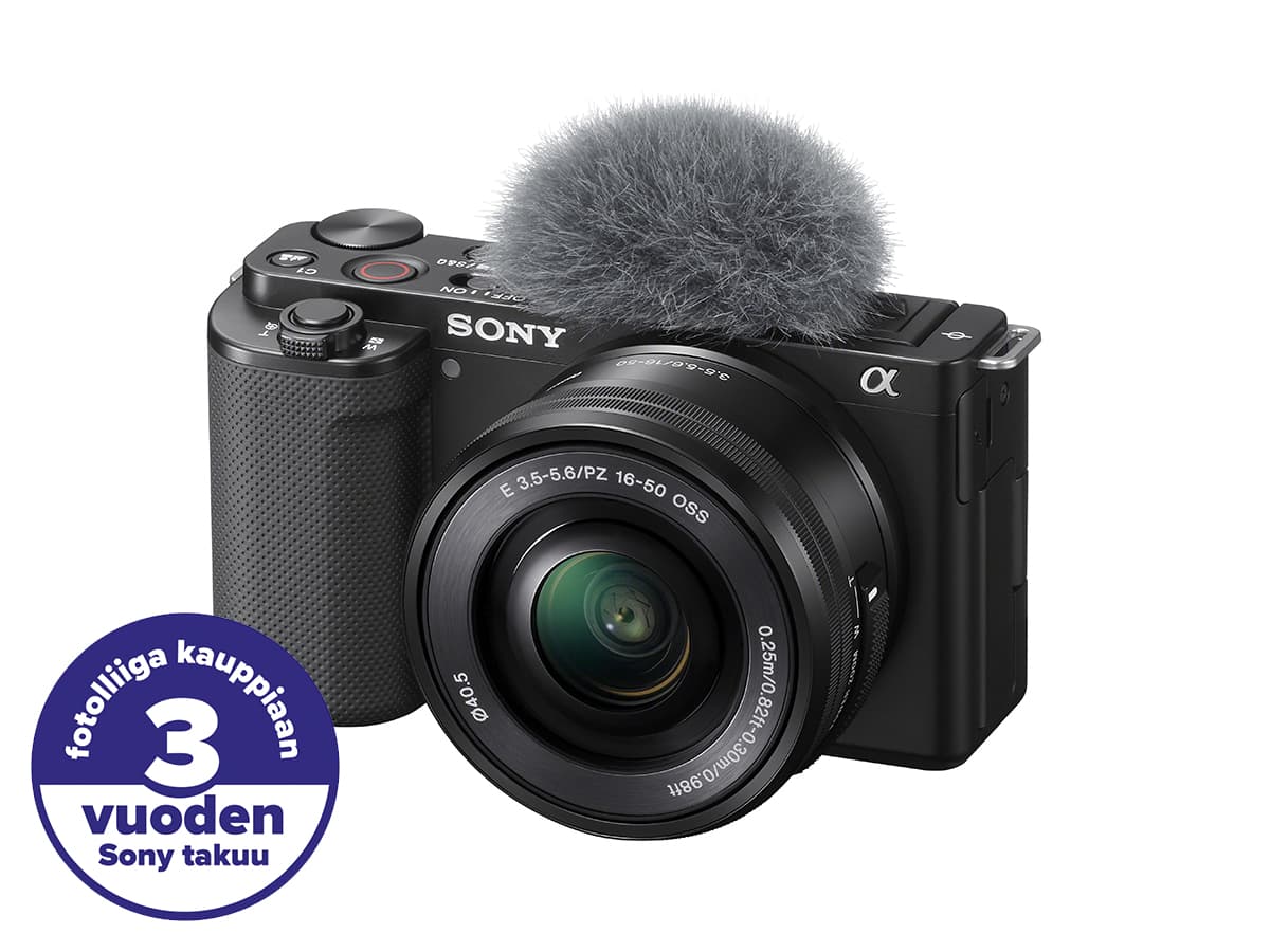 Sony ZV-E10 + 16-50mm F3.5-5.6 PZ OSS