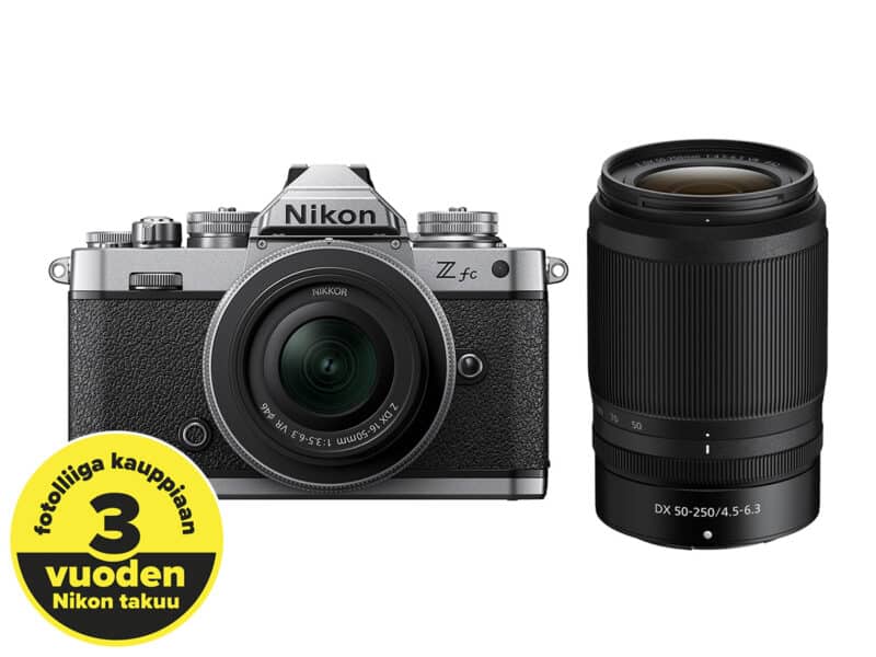 Nikon Z fc + Nikkor Z DX 16-50mm F3.5-6.3 VR + Nikkor Z DX 50-250mm F4.5-6.3