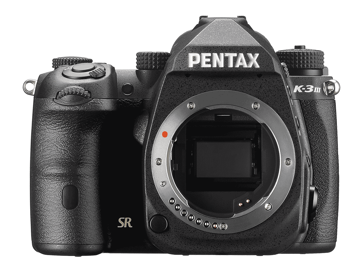 Pentax K-3 Mark III, musta