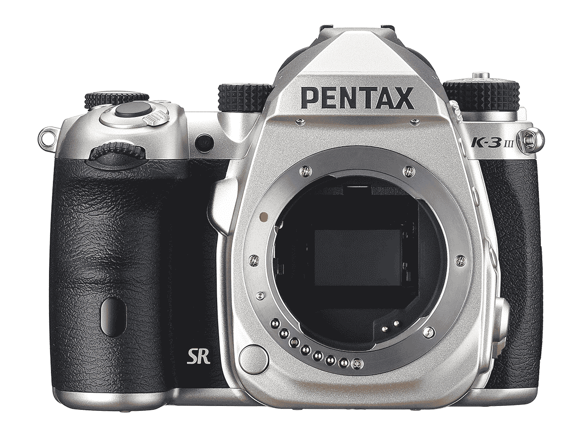 Pentax K-3 Mark III runko, hopea