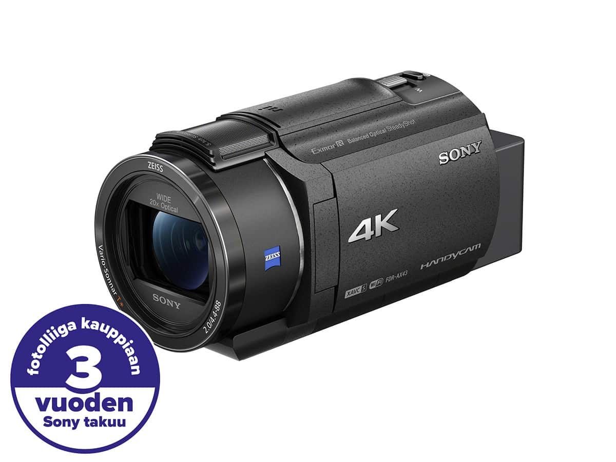 Sony FDR-AX43 – 4K-videokamera
