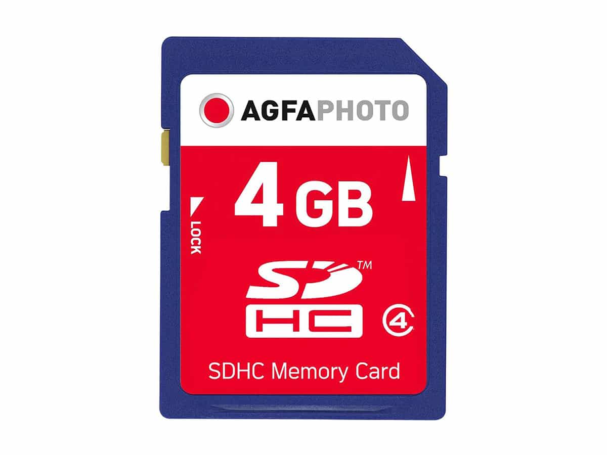 AgfaPhoto 4GB SDHC (Class 4) – muistikortti