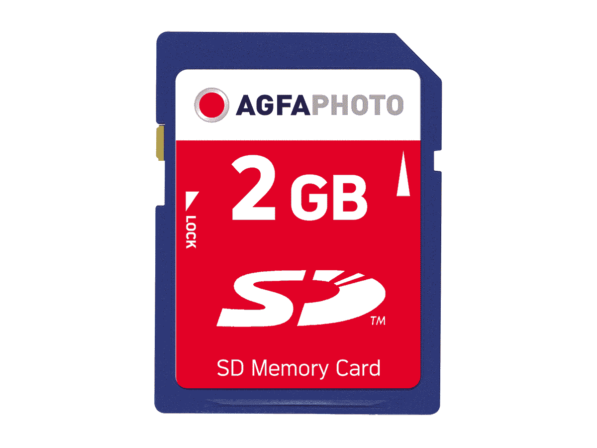 AgfaPhoto 2GB SD – muistikortti