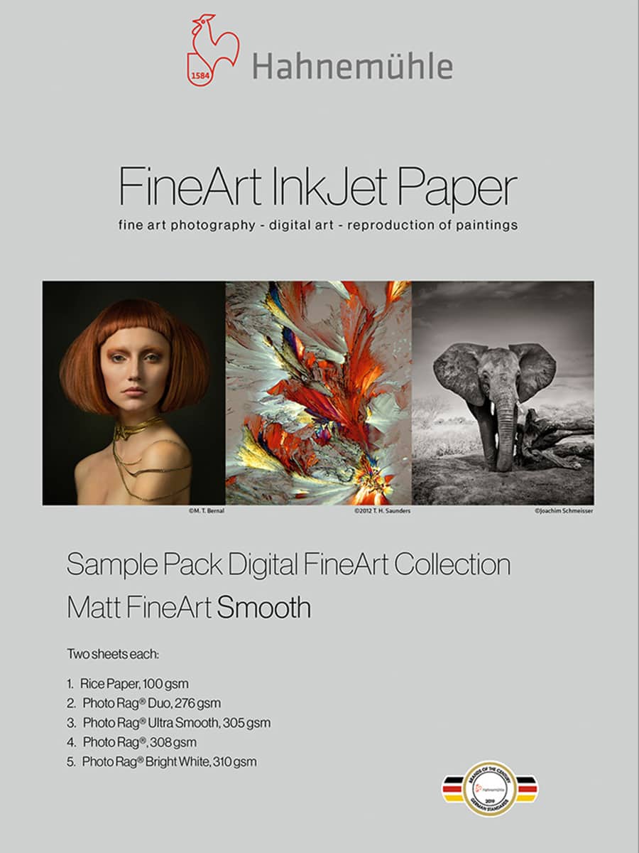 Hahnemühle Matt FineArt – Smooth Sample Pack (A4)