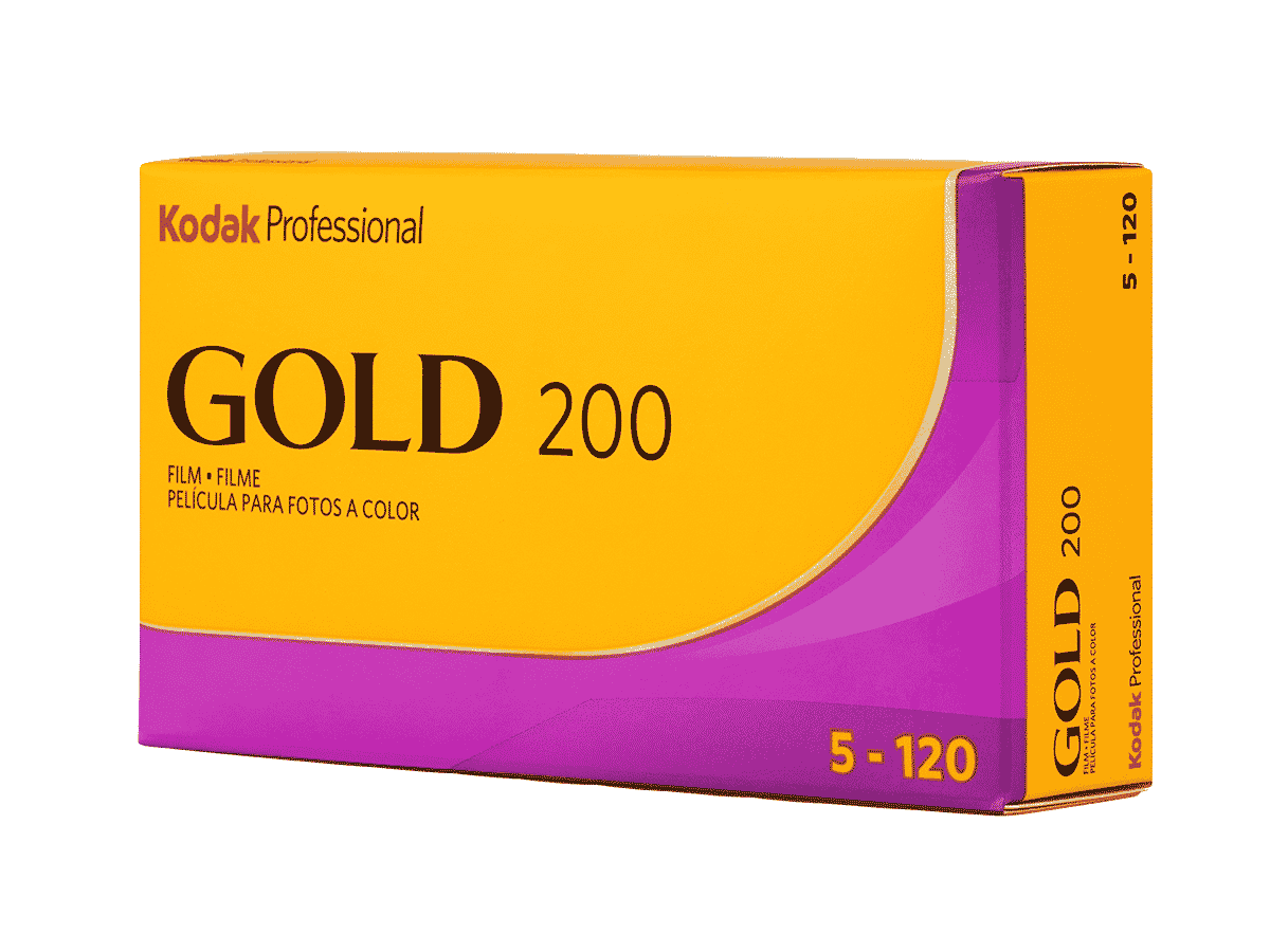 Kodak Professional Gold 200, 120 (5kpl) – Värirullafilmi