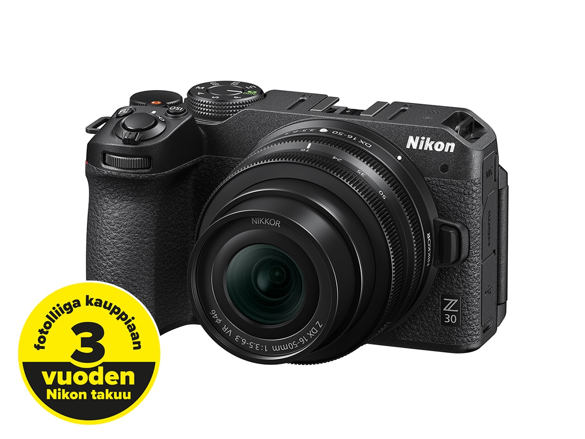 Nikon Z30 + Nikkor Z DX 16-50mm F3.5-6.3 VR