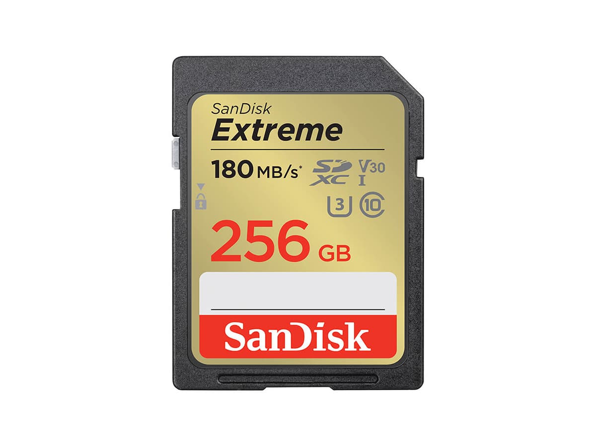 SanDisk 256GB SDXC Extreme