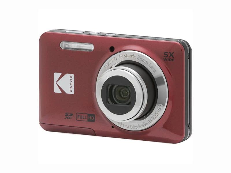 Kodak Pixpro Friendly Zoom FZ55 red 01