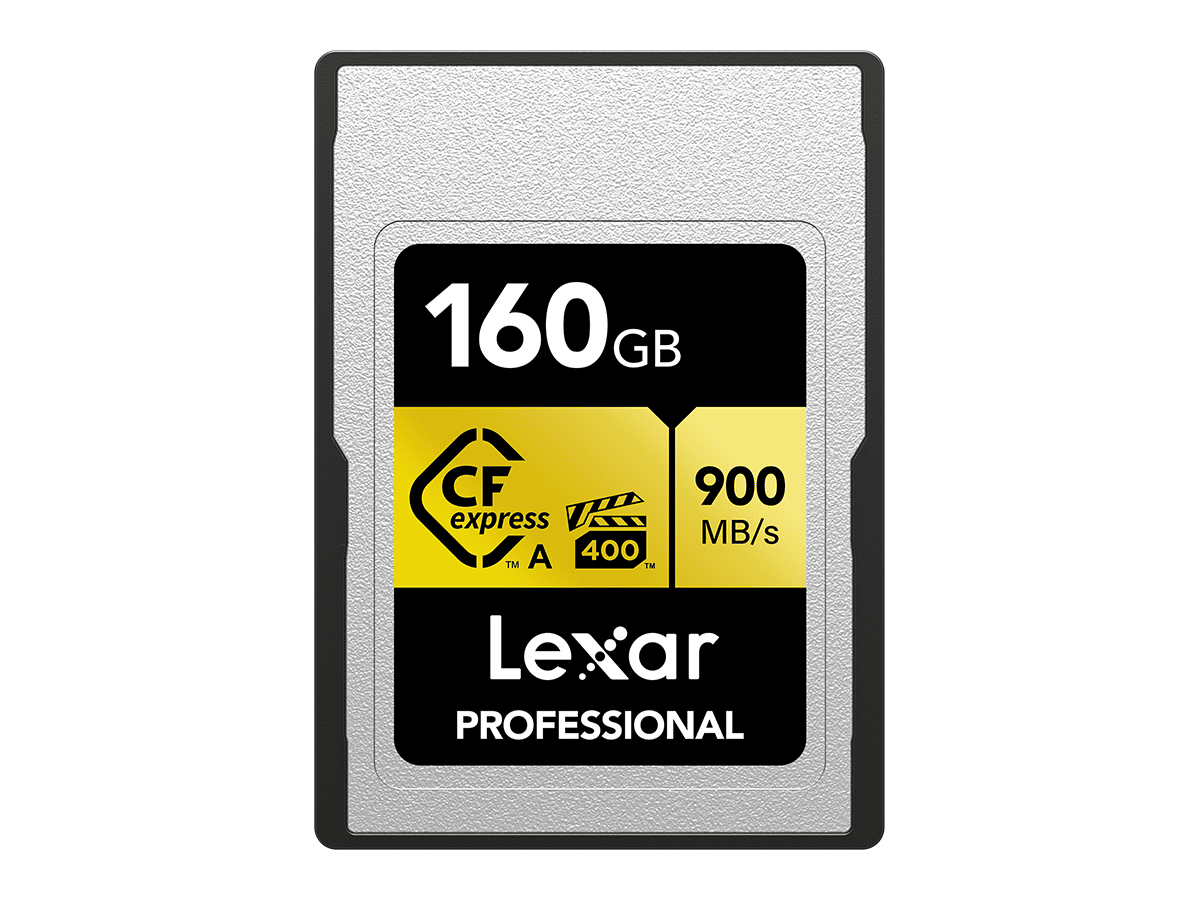 Lexar Professional 160GB CFexpress Type A, GOLD series (900MB/s, VPG400) – muistikortti