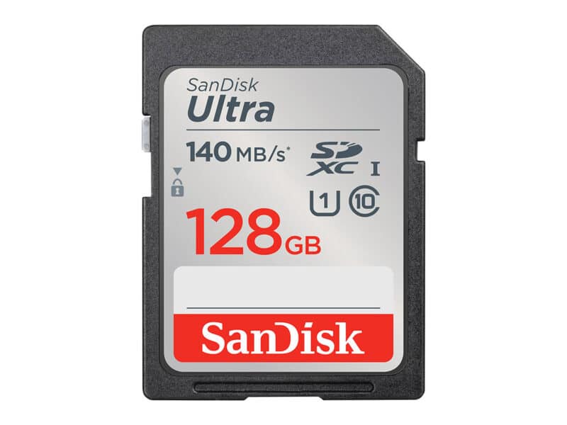 SanDisk 128GB SDXC ULTRA
