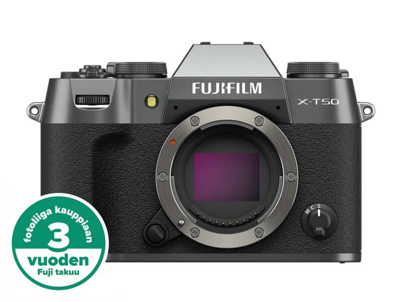 Fujifilm X-T50 runko, Charcoal Silver