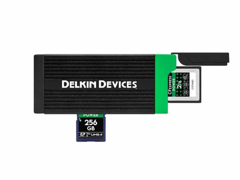 Delkin CFexpress Type B/SD UHS-I/UHS-II USB 3.2 - kortinlukija