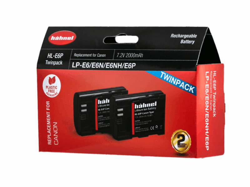 Hähnel HL-E6P Twin Pack
