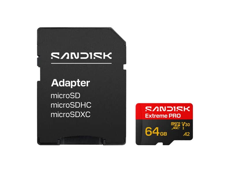 SanDisk 64GB MicroSDXC Extreme PRO